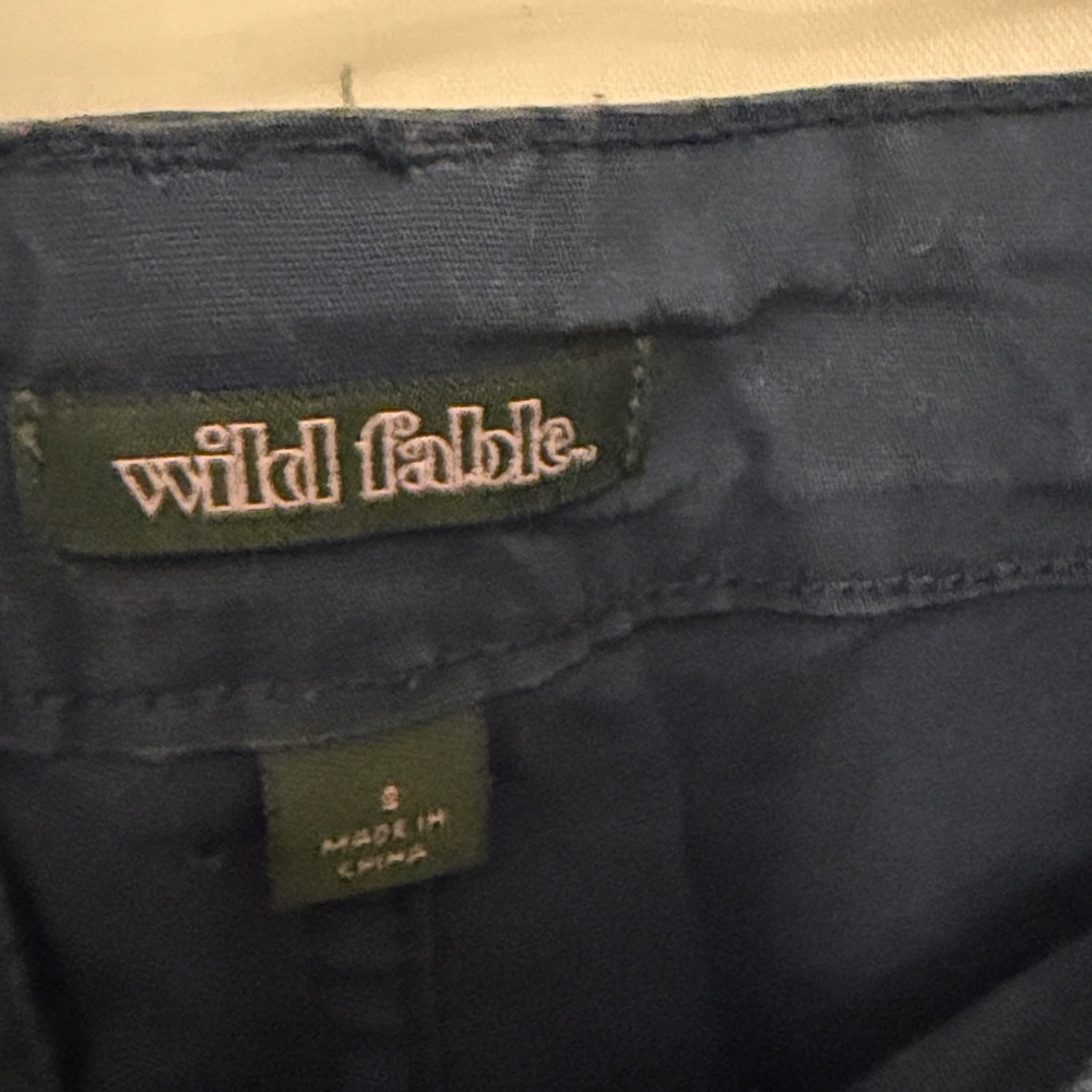 3 for 25! Wild Fable Women’s  Blue‎ low-rise flare pants, size small - Picture 2 of 7